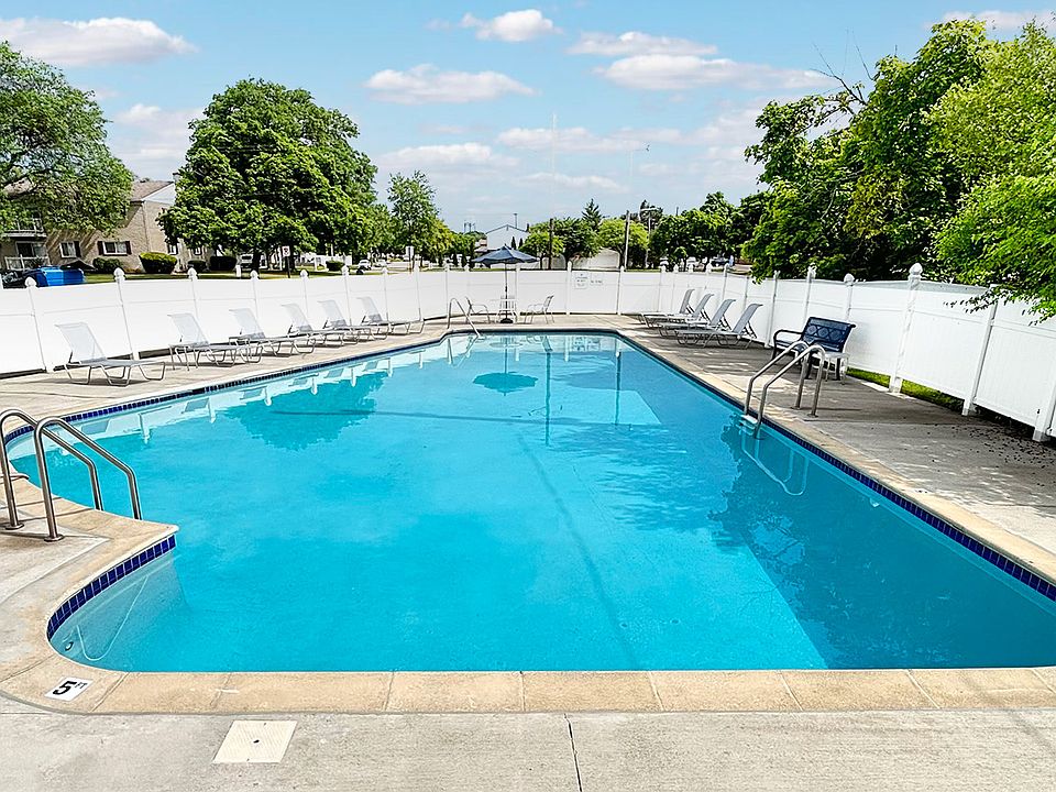 Beautiful, sparkling pool and sundeck are perfect for relaxing, taking. swim or hanging out with the friendly neighbors.