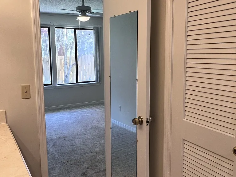 from Main bedroom bath