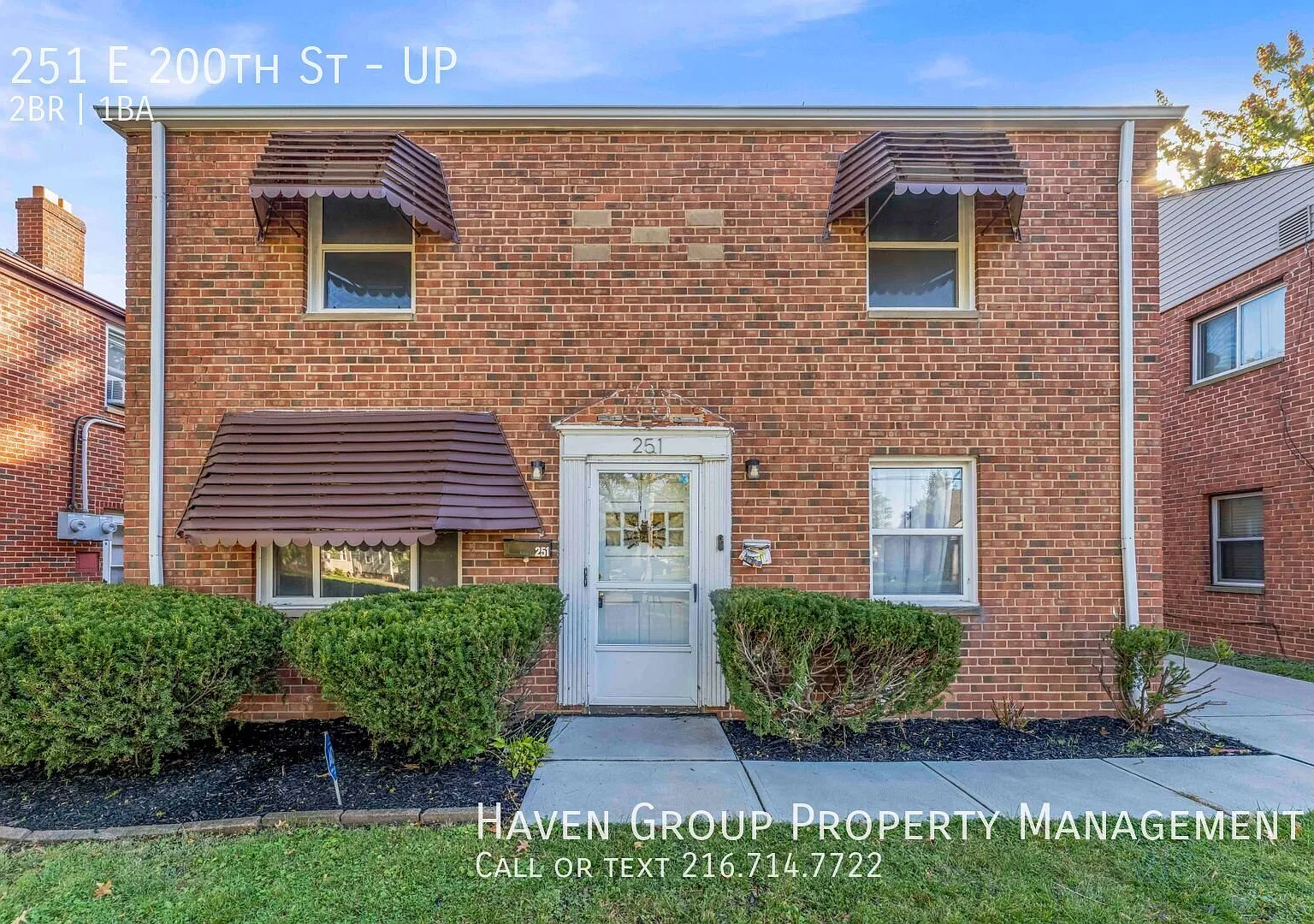 251 E 200th St | UP, Euclid, OH 44119- Spacious 2-bed 1-bath multi-family home! — Photo 1