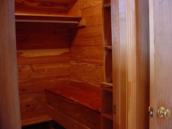 Cedar closets