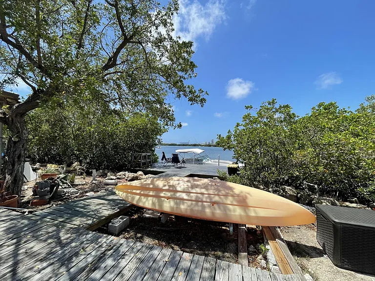 Extended deck to dock