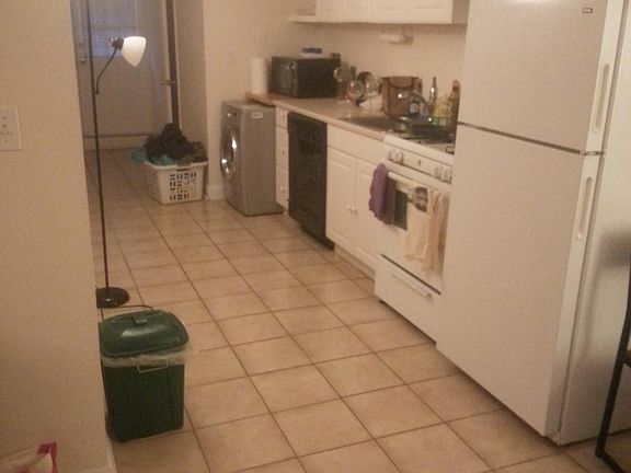 Kitchen - looking into the apartment