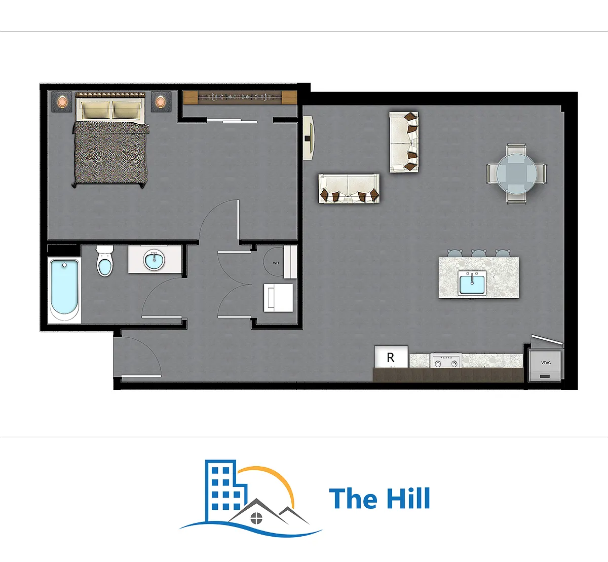 Floor plan 1H
