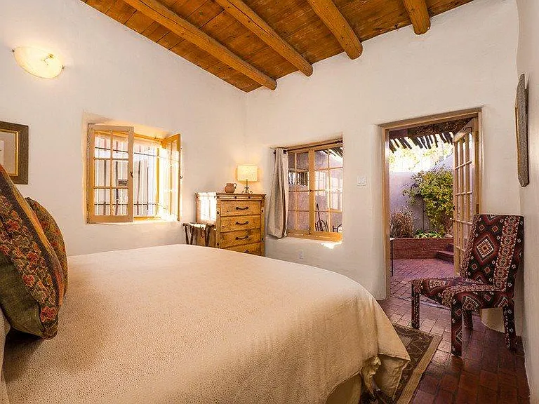 Bedroom also has an exit door to the patio - great for letting pets out.