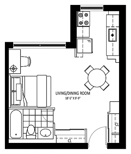 Floor plan 920 Inverhouse - Plan C
