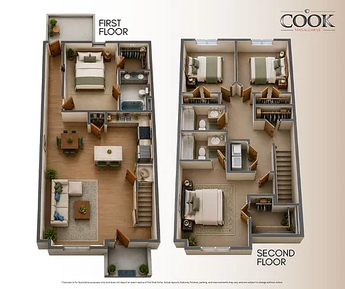 Floor plan The Crosby