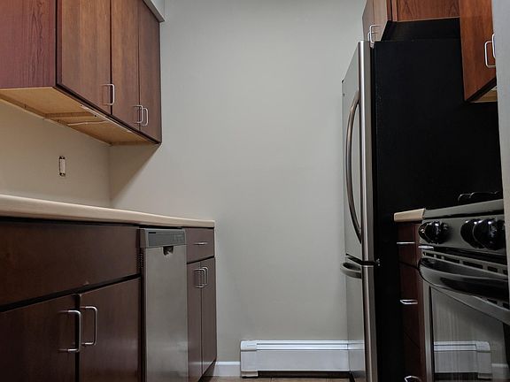 Galley Kitchen/Contemporary Cabinets