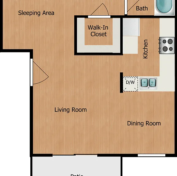 Plan A Floorplan Diagram