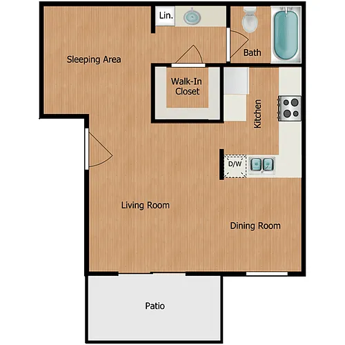 Floor plan Plan A