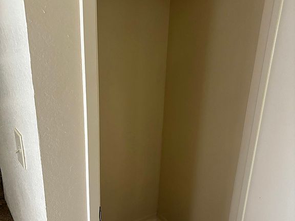 Downstairs closet