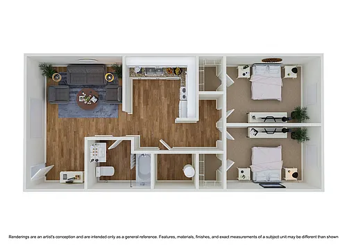 Floor plan Beaumont B2
