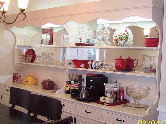 Dining Room Lighted Hutch