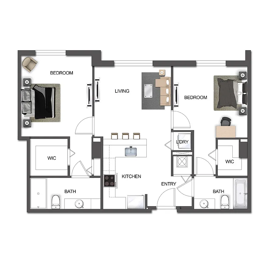 Floor plan B3