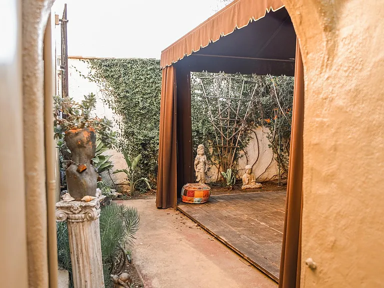 Back patio
