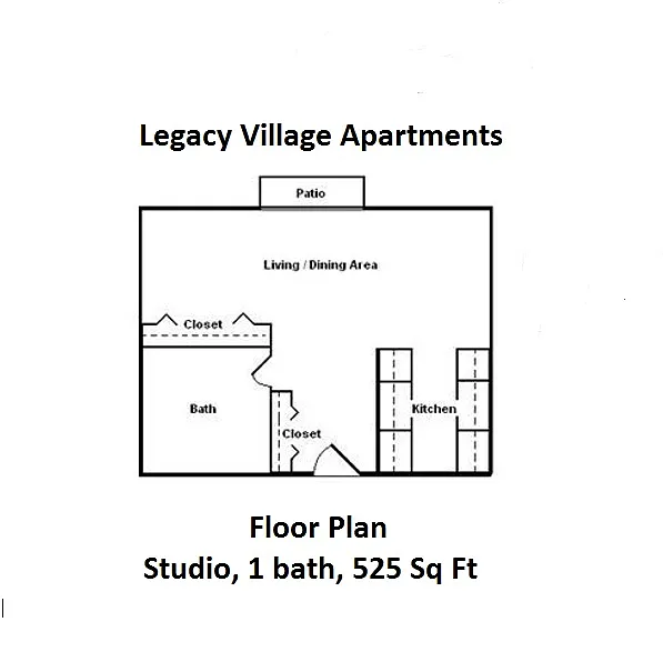 Floor plan Studio