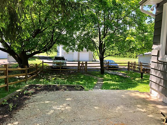 Patio and back yard