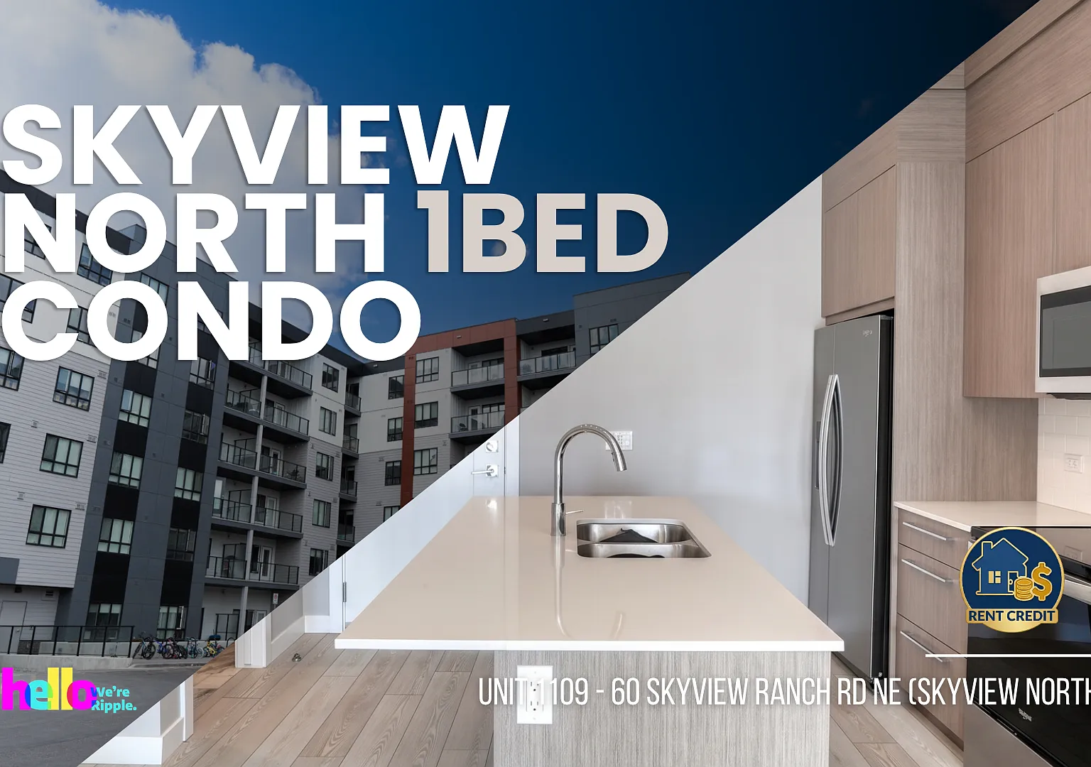 60 Skyview Ranch Rd NE (Skyview North) - Unit 1109, Calgary - Unit 1109 — Photo 1