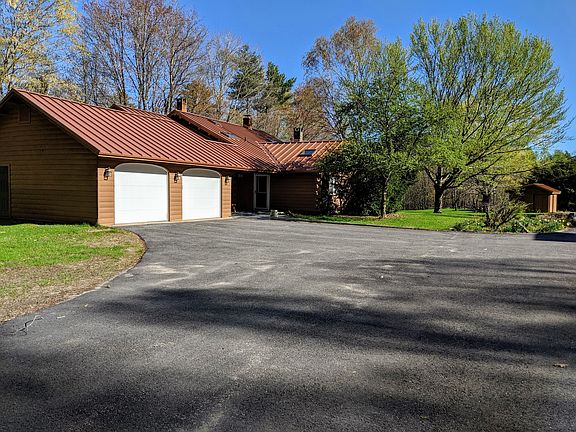 Newly re-paved driveway