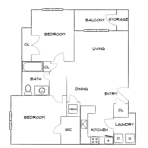 Floor plan Design 2A20