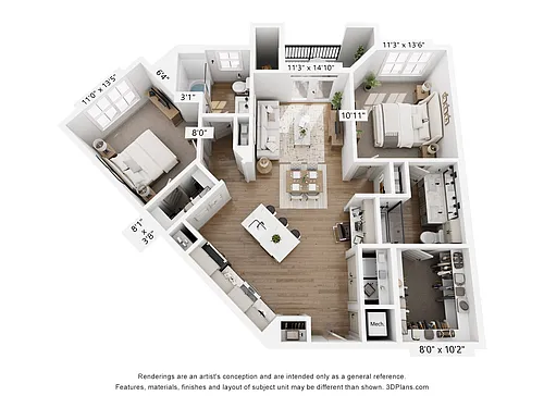 Floor plan Balance
