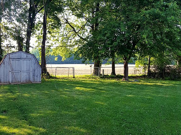 Fully fenced-in backyard 