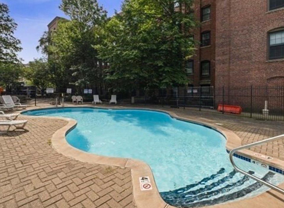 Courtyard pool
