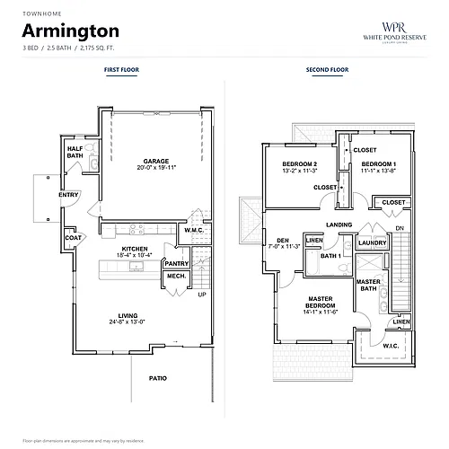 Floor plan Armington