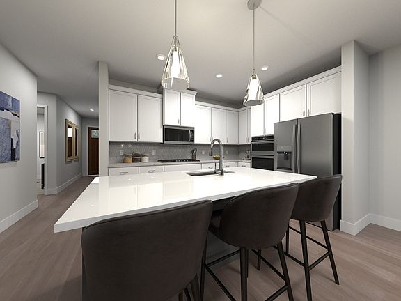 Skip takeout and prep dinner in the well-appointed kitchen.