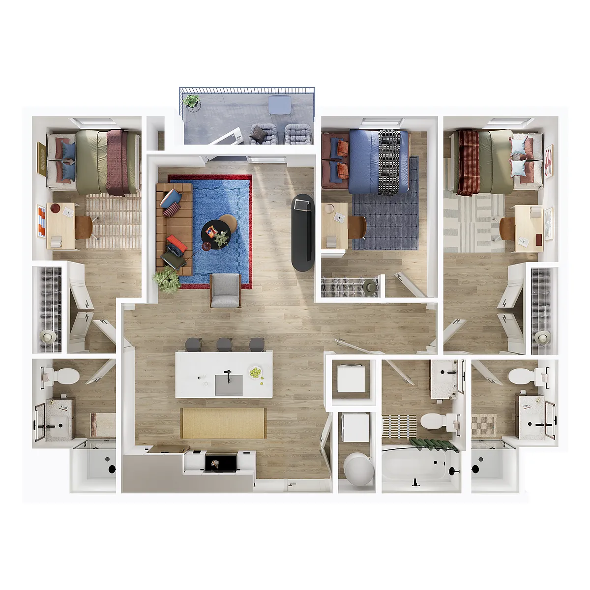 Floor plan D1