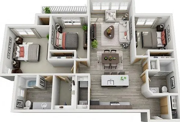 Sawyer Trail Apartments & Townhomes — Photo 40