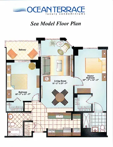 Floor plan Sea Model