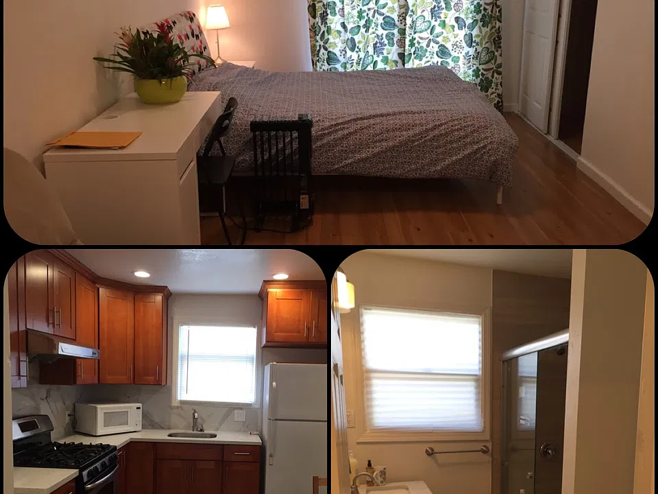 Kitchen, Bedroom and Bathroom