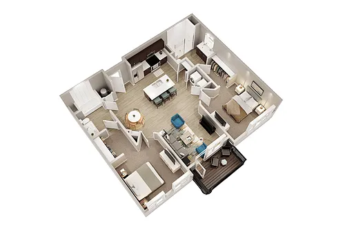 Floor plan B4