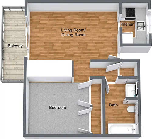Floor plan The Driftwood