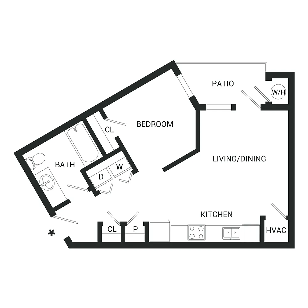 Floor plan Pecos