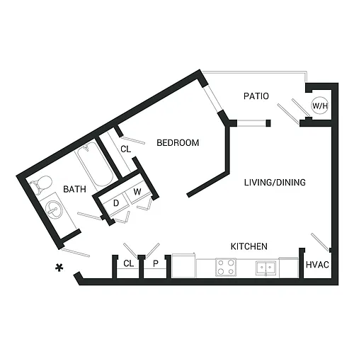 Floor plan Pecos