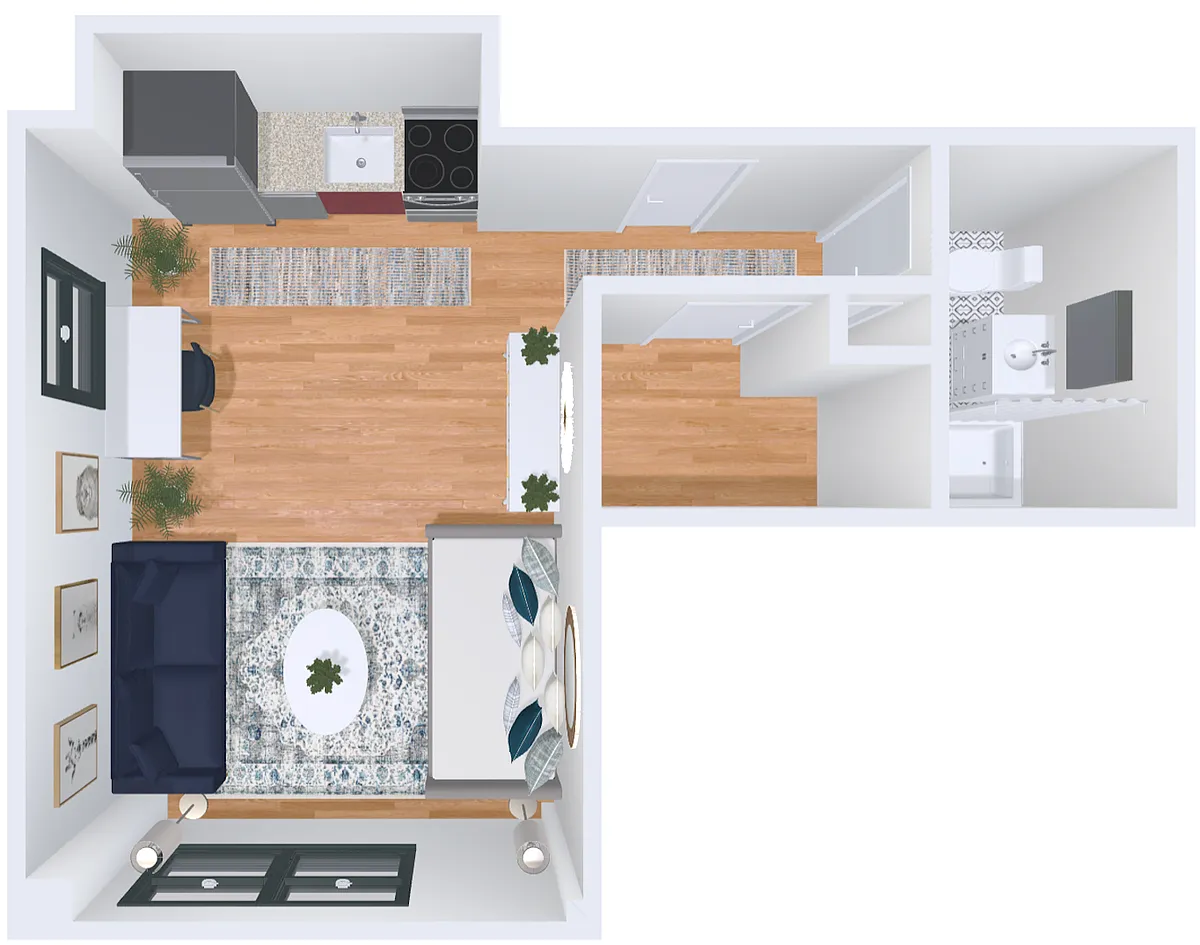 Floor plan Studio