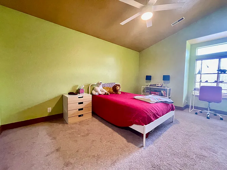 Three of six (3 of six) bedrooms