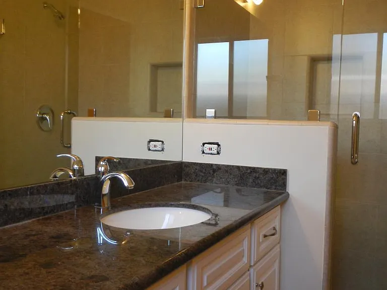 Master bathroom sink