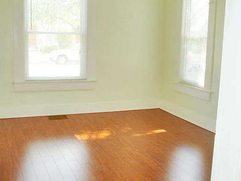 Master bedroom windows