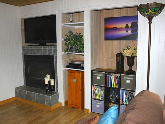 This fireplace can heat the whole home!