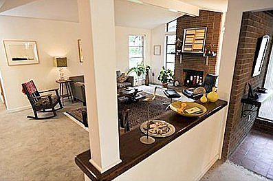 Hallway looking to Living Room