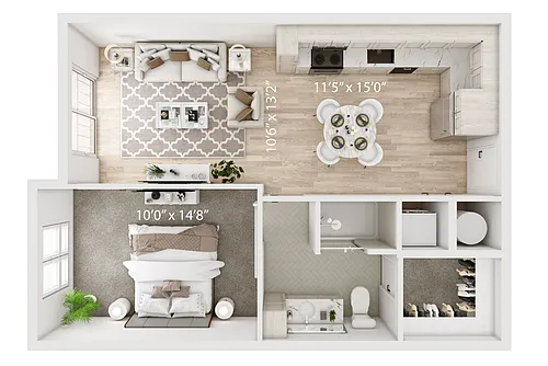 Floor plan A23