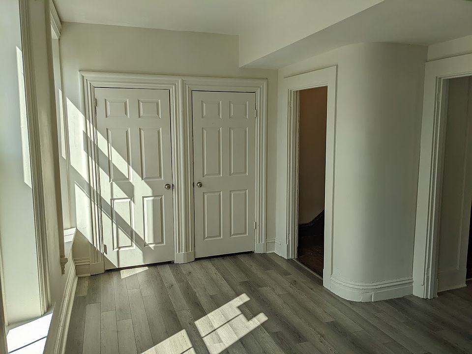 Other side of kitchen, closets for storage