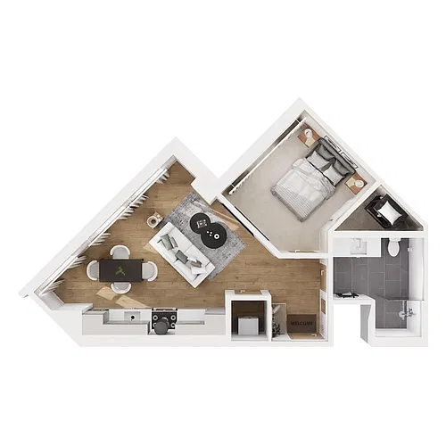 Floor plan B-B42