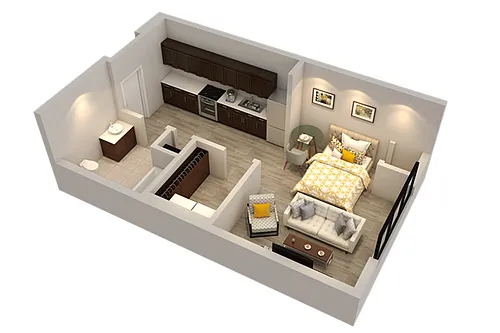 Floor plan Canyon ADA