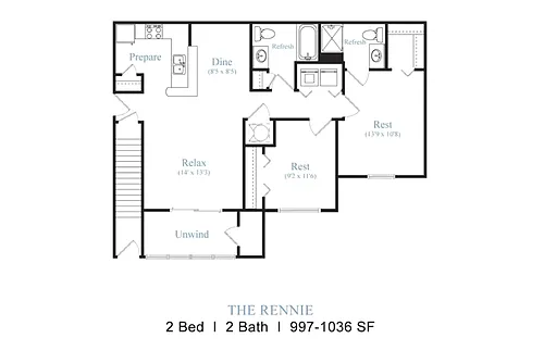 Floor plan The Rennie