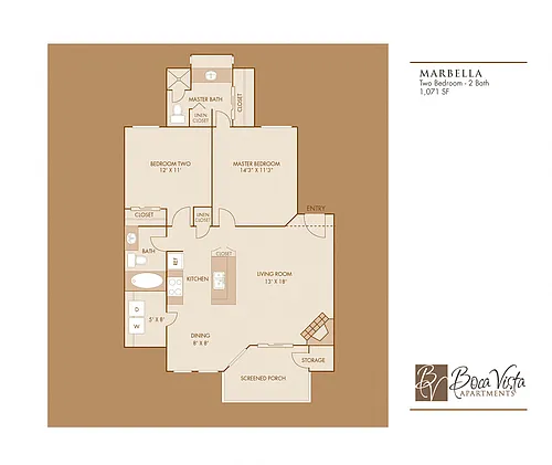 Floor plan The Marbella
