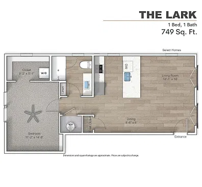 Floor plan Lark