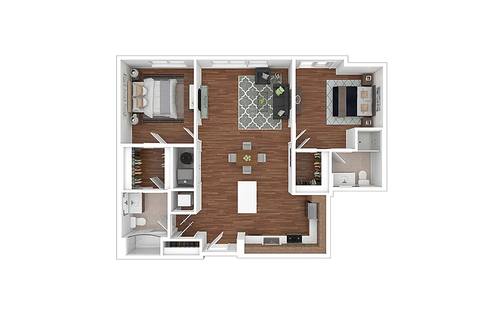 Floor plan B8